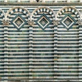Façade de marbre à Pistoia
