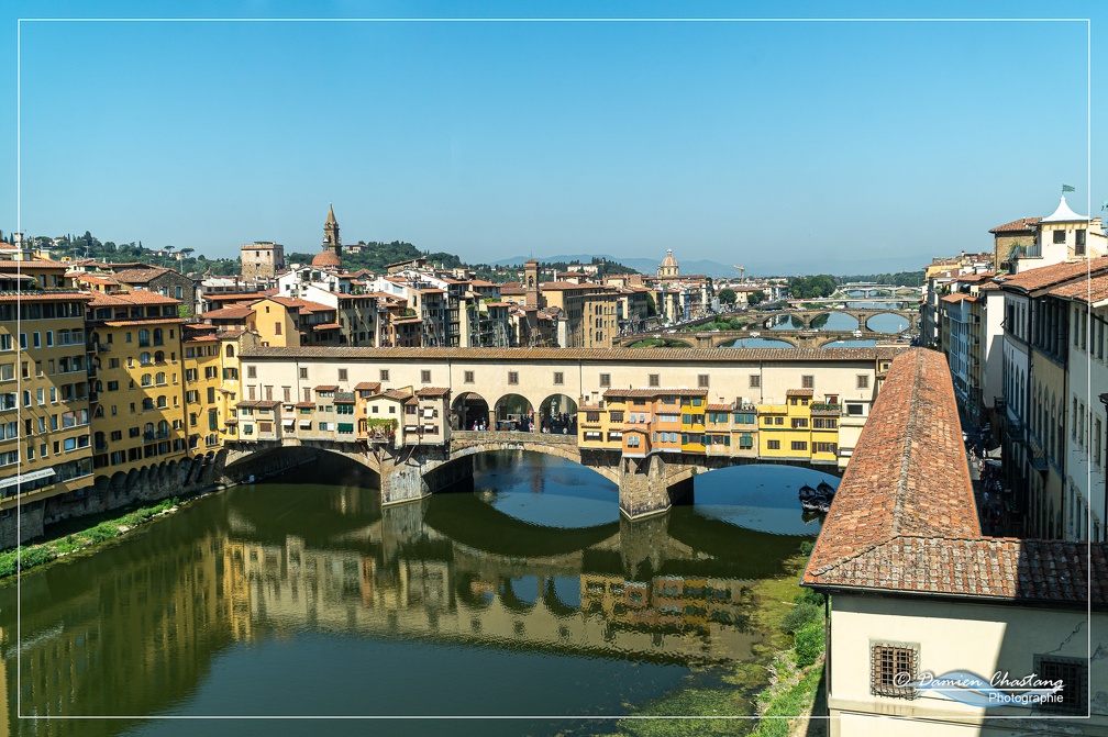 Le Ponte Vecchio vu depuis la Galerie des Offices